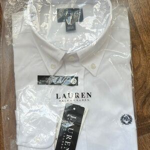 Lauren Ralph Lauren Men's White Shirt